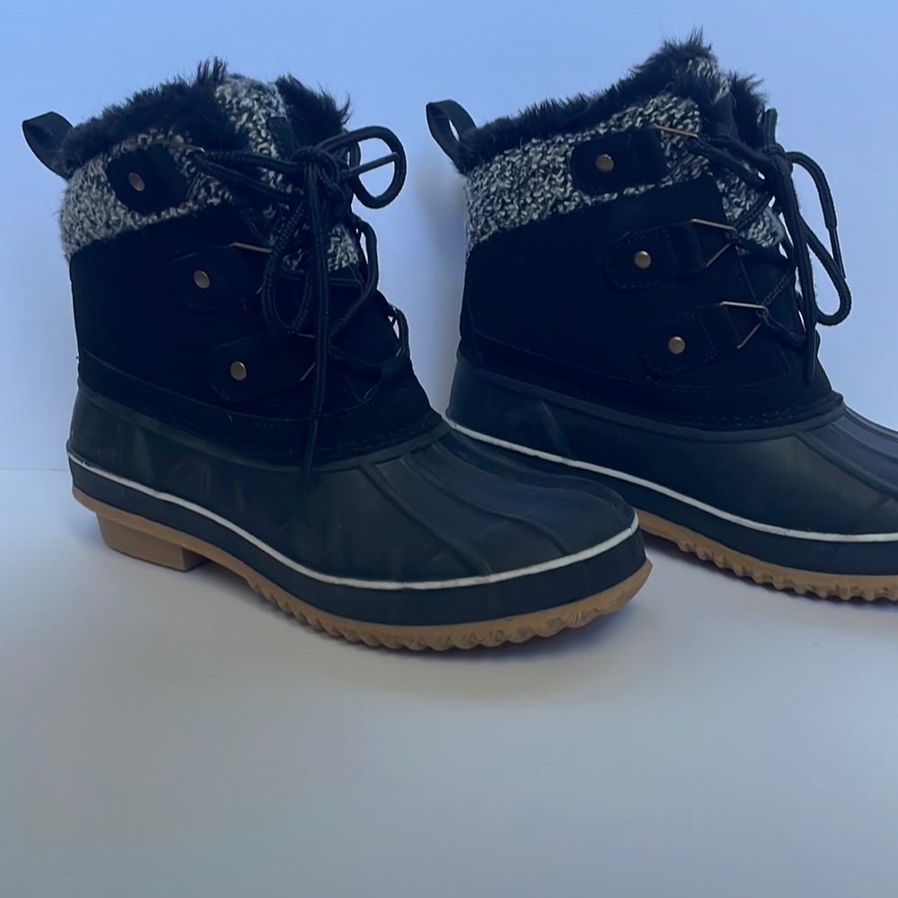 Khombu Snow Boots Black Size 7